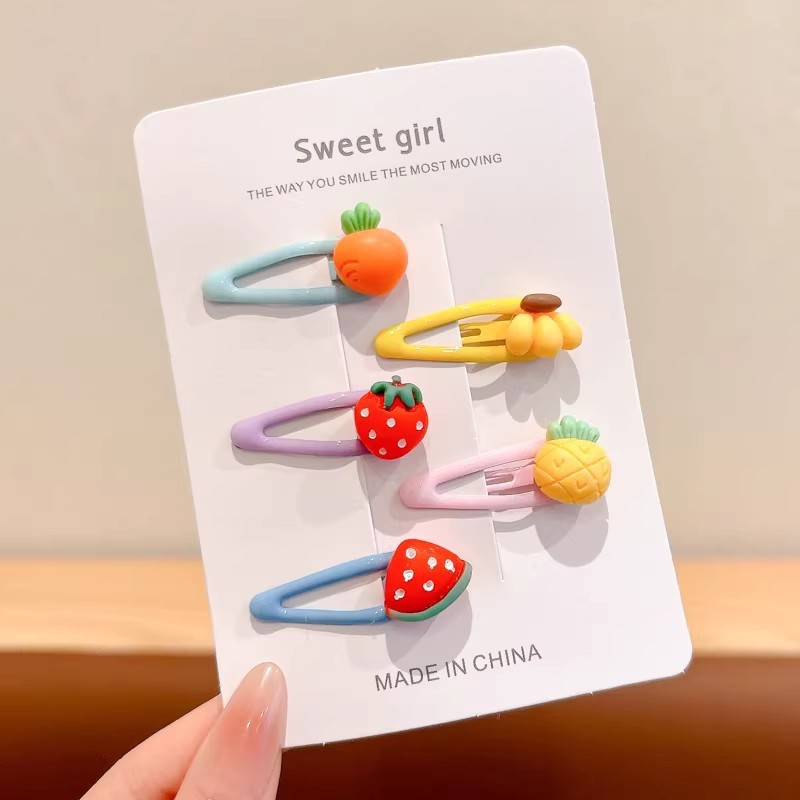 Broches para Cabello BB con Estrella de Cinco Puntas Aleación para Mujeres