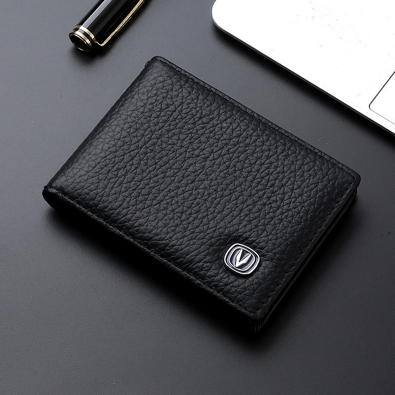 Funda de cuero para licencia de conducir Bolso de tarjeta multifuncional para hombre Cuero de cuero Cubierta de licencia de conducir Cubierta de licencia de conducir para mujer Paquete de identificación de protección integrada