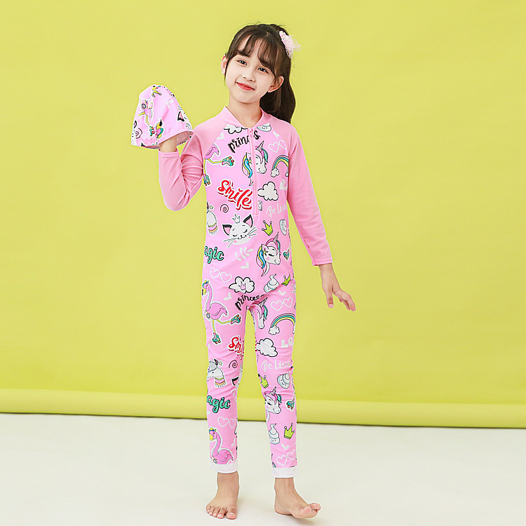 Trajes de baño para niños, tallas pequeñas a grandes, trajes de baño de una pieza con dibujos animados para bebés, estudiantes, aguas termales, trajes de baño de secado rápido para bebés y niños pequeños.