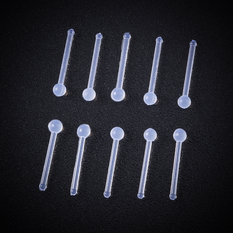 Simple Style Solid Color Plastic Nose studs 1 Set