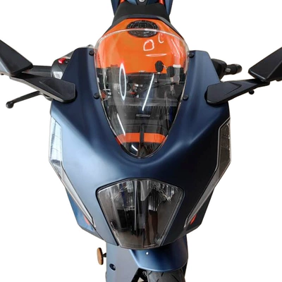 Motorcycle front windshield, KTM RC390 22-24 modified