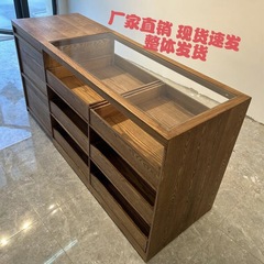 バーカウンターガラス中島台展示テーブルロッカー店舗カウンター流し台受付フロント中島台展示台