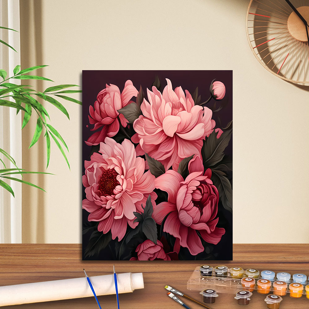 Transfronterizo jitdiy agente de pintura al óleo digital fabricantes al por mayor puestos de pintura al óleo artesanal pintura decorativa Amazon relleno de color