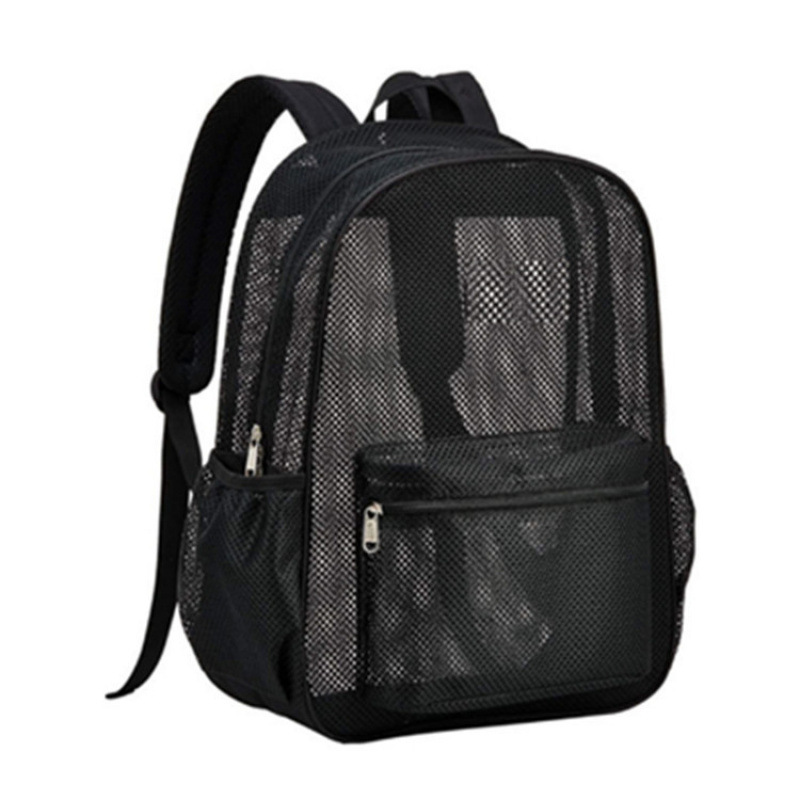 Spot Amazon nueva mochila de malla pesada para viajar deportes airbag mochila de playa logo fijo