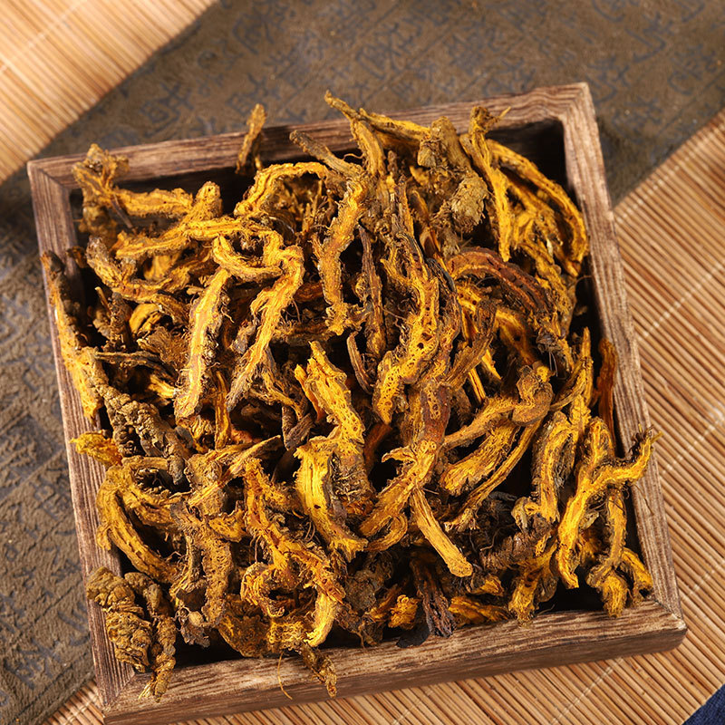 Huang Lian Coptis Slices 500g Dried Chinese Goldthread Rhizome Traditional Herbal Decoction Pieces specifications