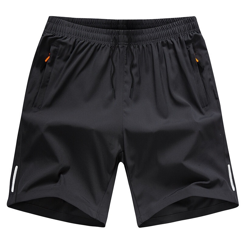 Ice Silk Quick-Drying Shorts, Breathable Men's Summer Outerwear, Thin, Loose, Basketball, Running, Casual Pants