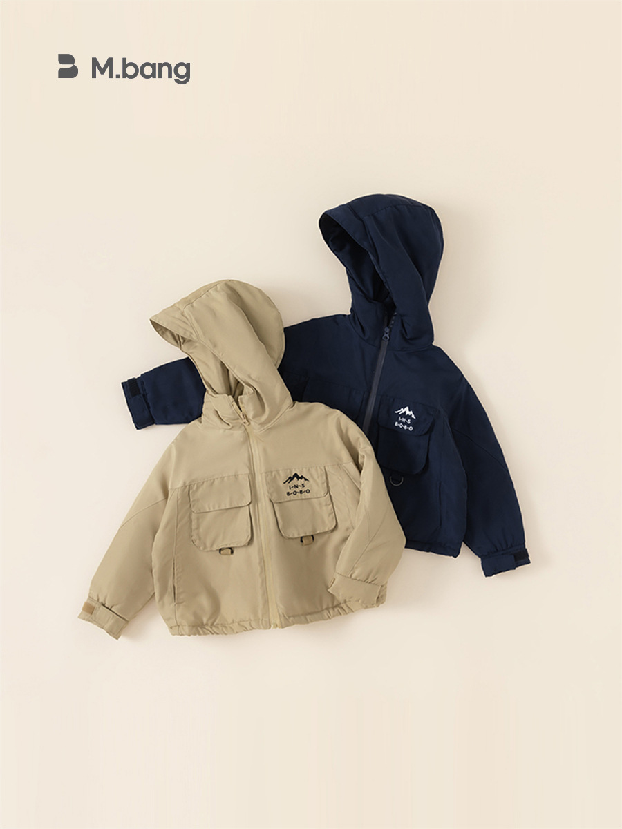 Babycity ropa de invierno para niños abrigo de algodón acolchado para niños Abrigo acolchado casual para niños ropa de invierno para bebés engrosada DY83013