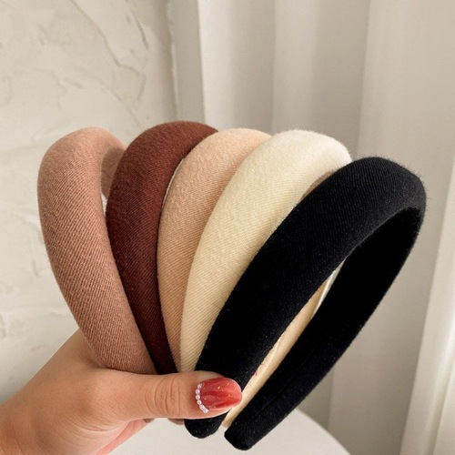 Autumn/Winter High Crown Hair Band for Women, French Style Versatile Headband, Design-Savvy Face-Washing Hair Clip, Stylish Hair Accessory