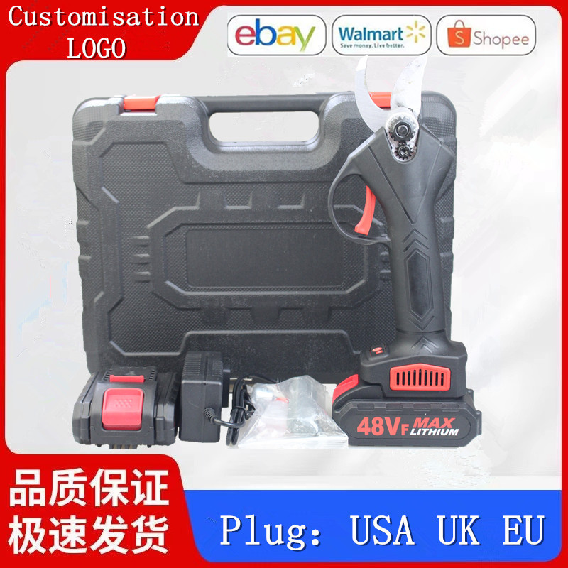 行家果树剪刀果园林修枝剪刀无线电动锂电池式嫁接剪刀园艺