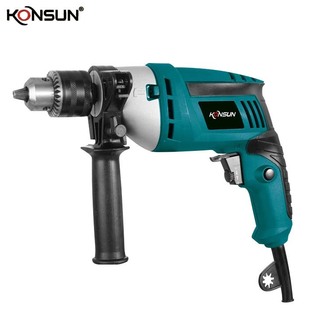 13mm Impact Drill Hand Electric Drill Dual-purpose Multi-function Punch Electric Pistol Drill Household Industrial impactdrill
