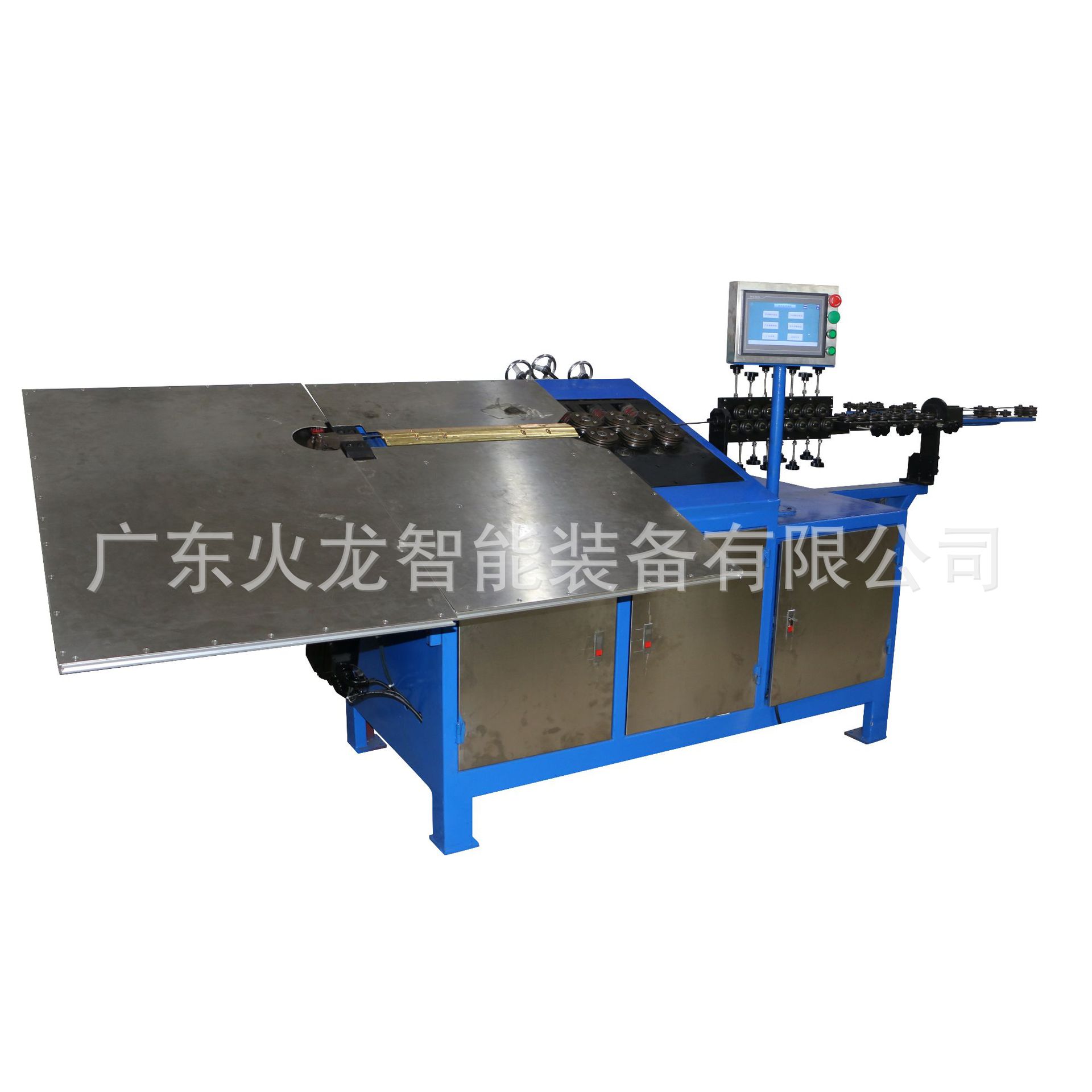 广东火龙HL-2D 自动多功能伺服铁线弯框机自动化点焊机厂家