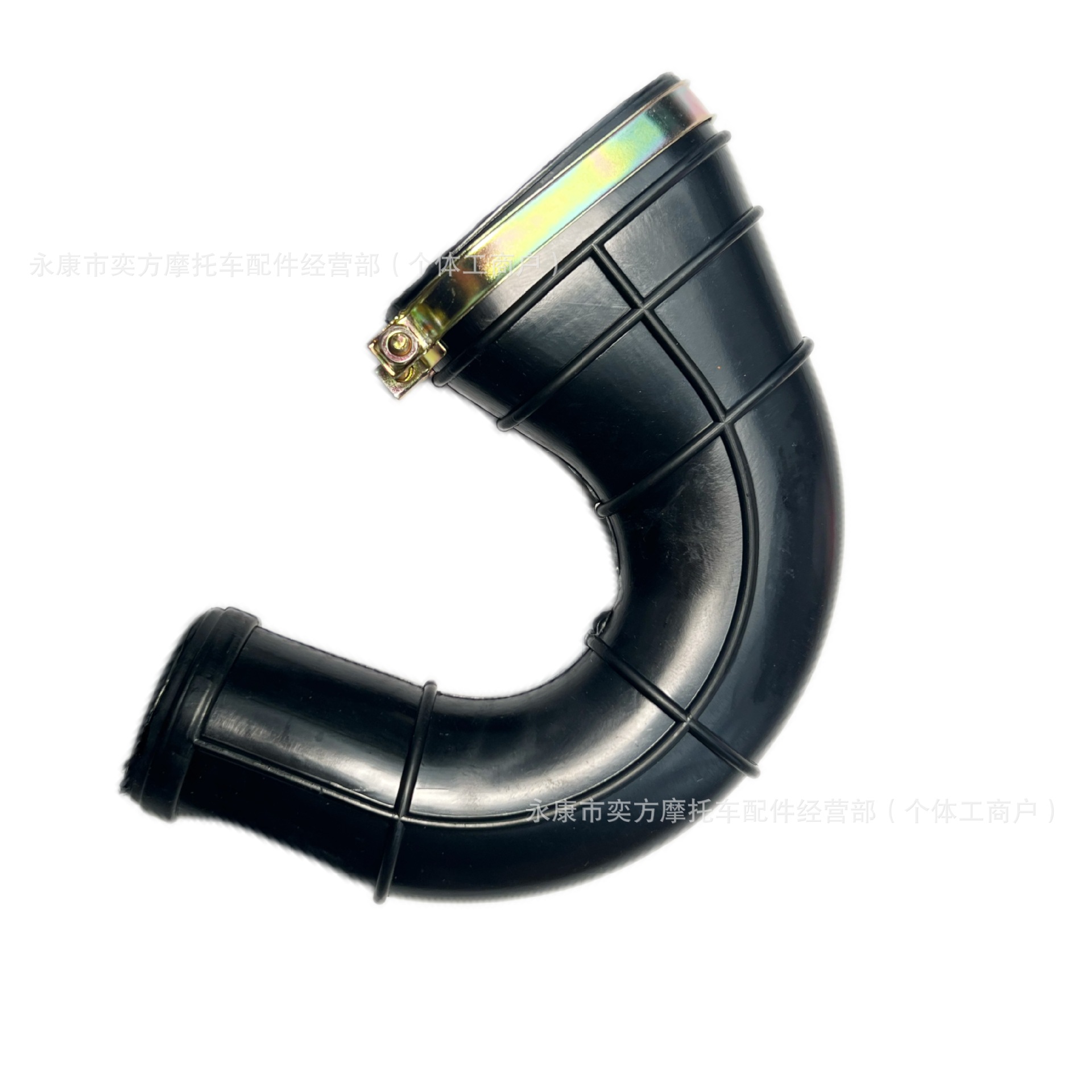 Air Intake Pipe Side Cover, Universal Parts for Gy6 Engines, Random Color of the Clamp