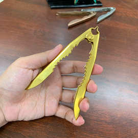 不锈钢开蛤器血蛤钳血蚌贝壳坚果开壳器家用核桃夹多功能小工具