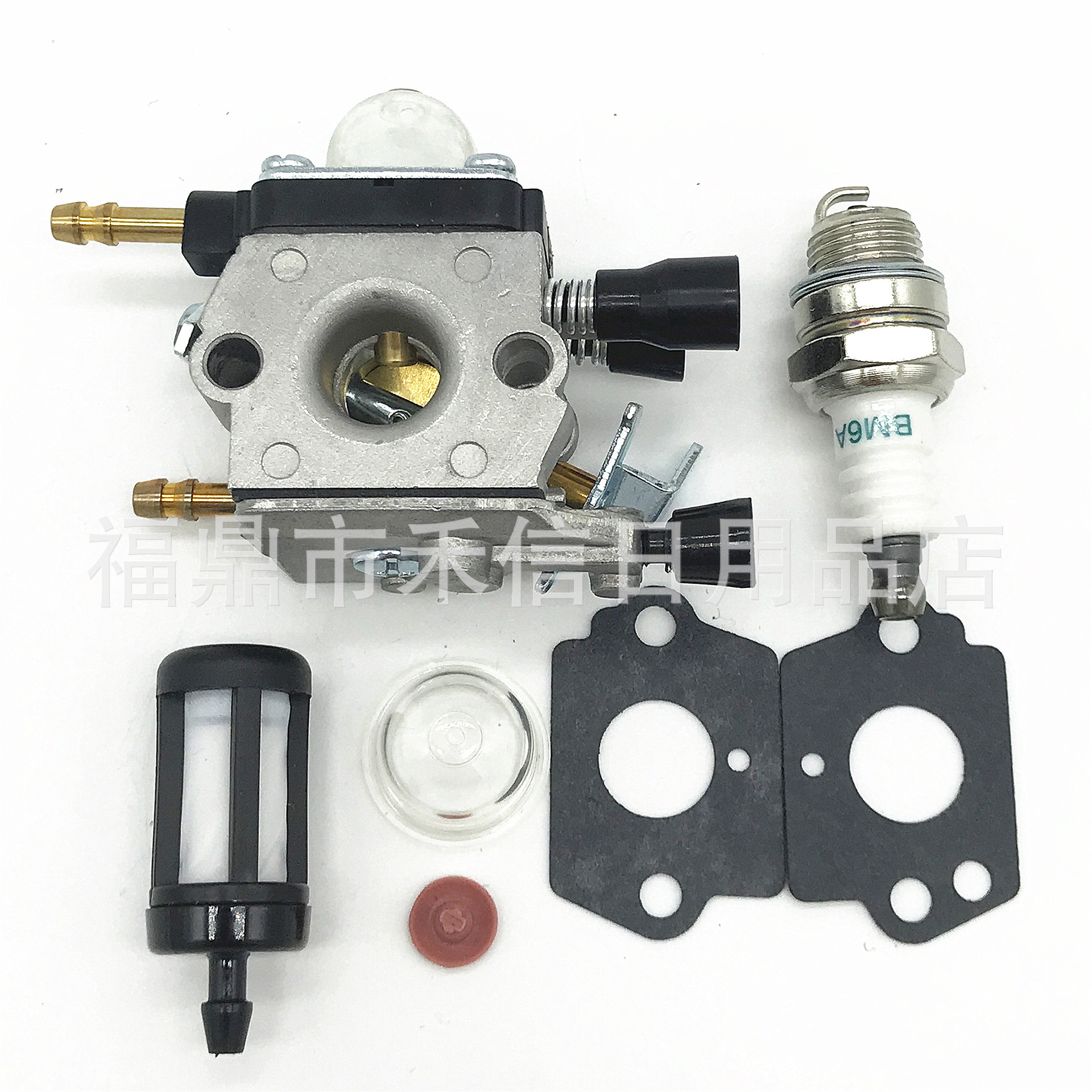 机械化油器组合套件C1Q-S68G BG45园林化油器含配件 割草机化油器