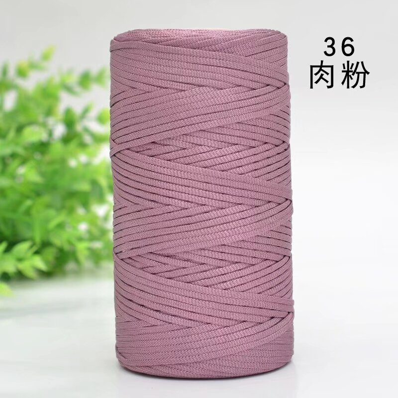 Algodón mercerizado, lino, laca, hilo de seda de hielo, bricolaje tejido a mano, protección solar de primavera y verano, sombrero para el sol, bolso de ganchillo, cojín, zapatos