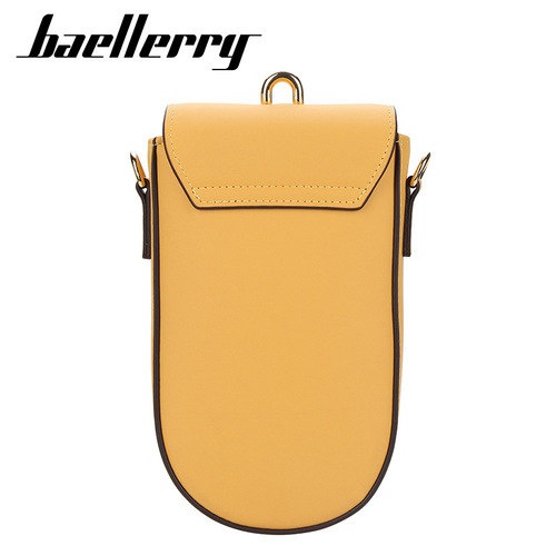 New baellerry mobile phone bag for women, Korean style multi-card slot clutch bag, fashionable solid color single shoulder crossbody bag wholesale