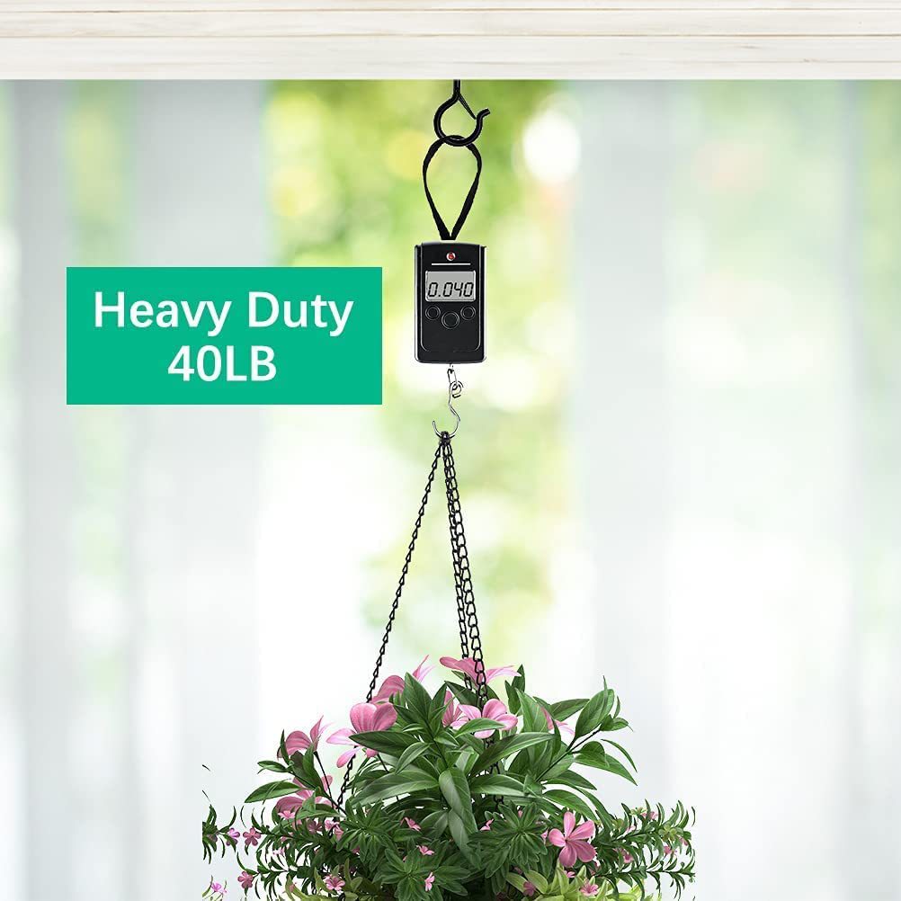 Cross-border Q-type hook flower pot hanger wall eye screw spring safety screw vertical hook colorful light wire clip