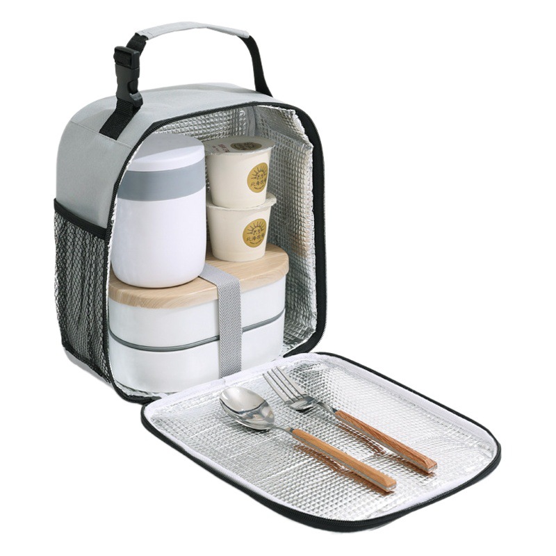 Nueva dopamina vertical bolsa de comida al aire libre bolsa de picnic trabajador de oficina almuerzo bolsa de aislamiento Estudiante Bolsa de Almuerzo de Moda