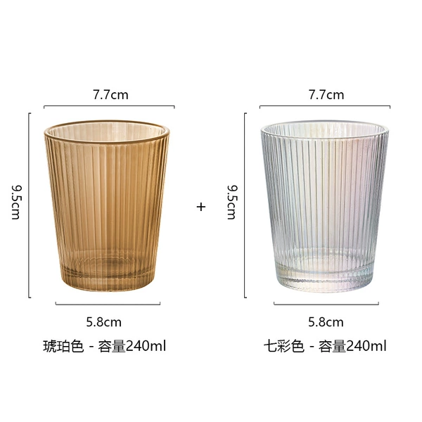 【Stripes 1】Amber+Colorful