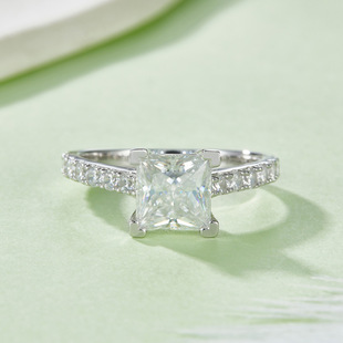 R221228015��S925�y�18K�׽�����Īɣ�Ů��7*7mm/2.0CT