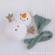 Simulation Snowman Doll Cute Plush Toy Girl's Christmas Birthday Gift Sleeping Doll Accompanying Doll