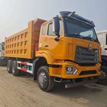 出口跨境贸易 中国重汽豪沃浩瀚NX 371hp 6x4 豪沃后翻侧翻自卸车