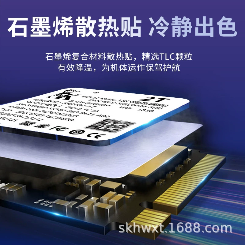 Western Digital SN5301T512GM22230 NVMe твердотельный накопитель для ноутбука SSD SN7402T, серверный, для игр
