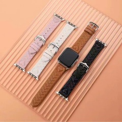 批發適用蘋果真皮手錶帶愛心專利iwatch applewatch智能錶帶