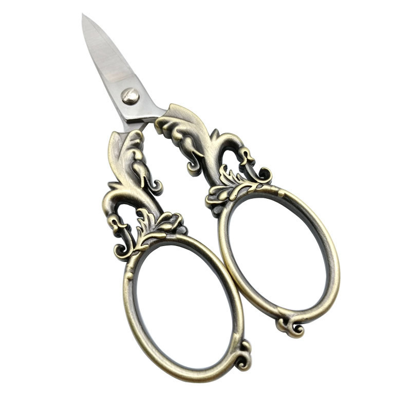 Tijeras pequeñas de acero inoxidable, tijeras retro, tijeras de ciruela, tijeras de cejas, tijeras de coser, tijeras de bordado, tijeras de punto de cruz, comercio electrónico transfronterizo