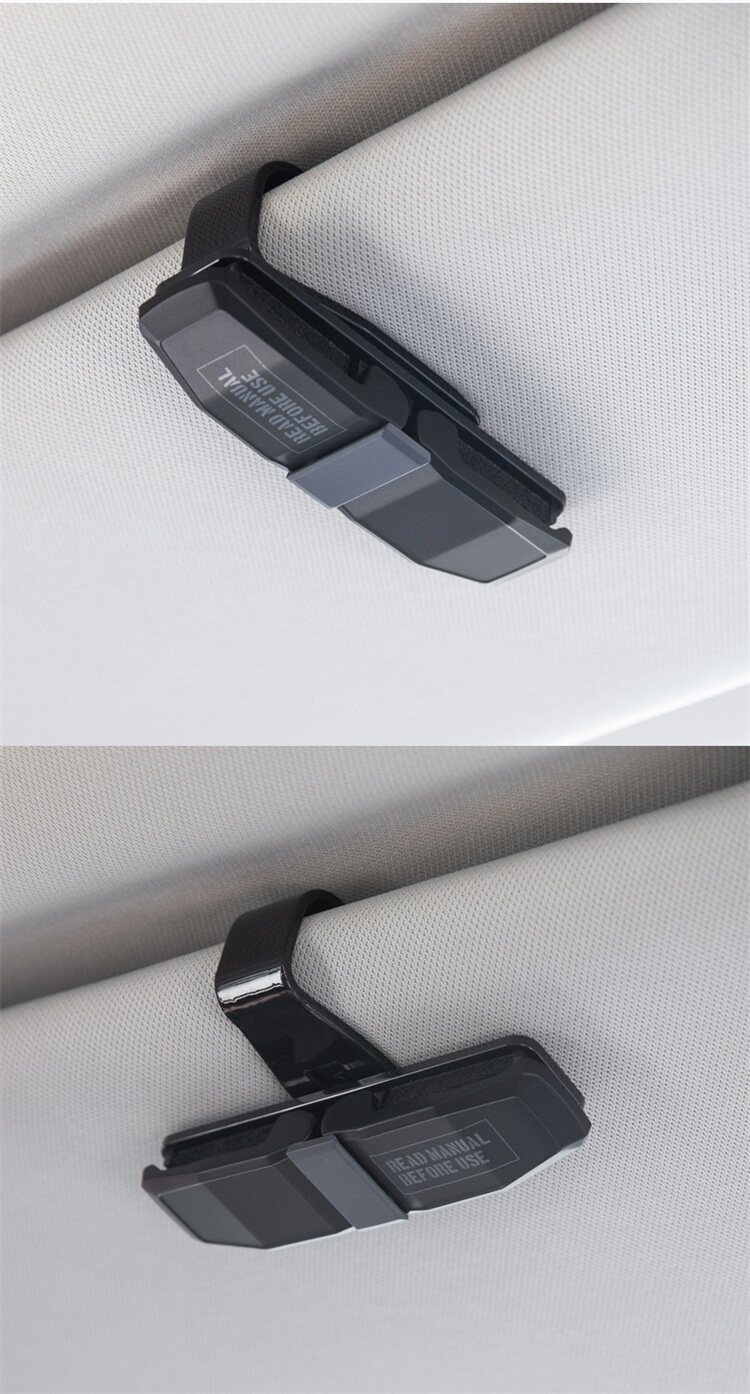 Japanese Yac Car-Mounted Glasses Clip for Car Roof, Creative In-Car Glasses Holder, Car Eyeglass Stand Clip Storage