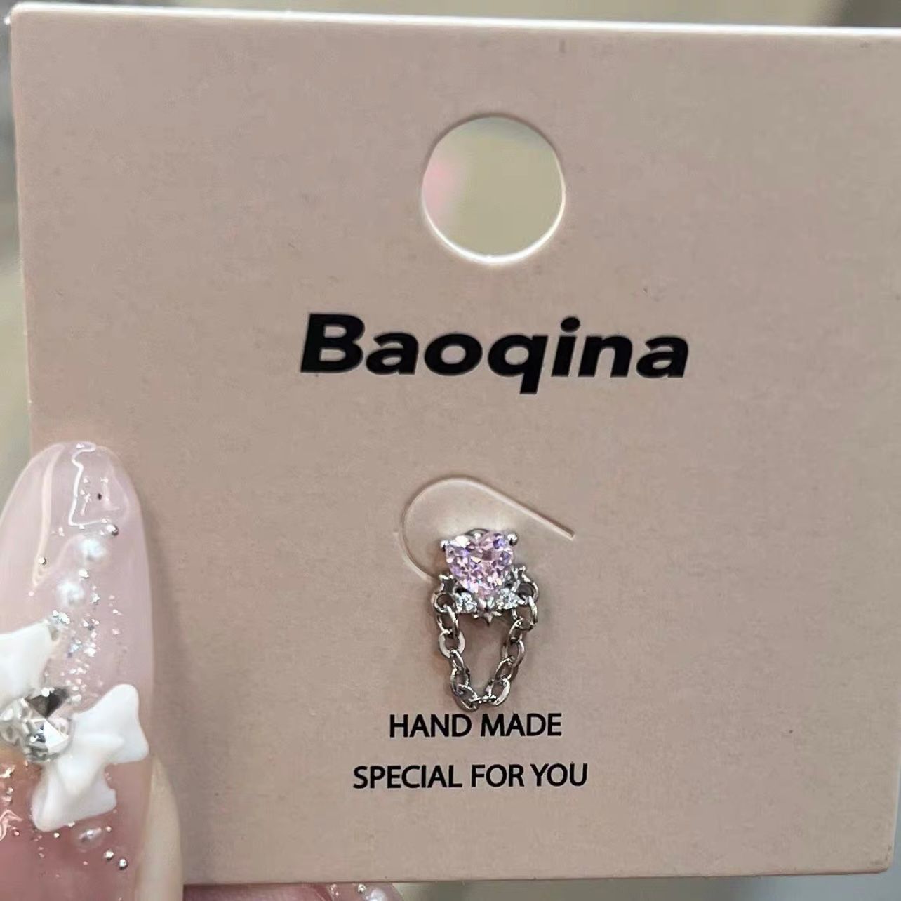 94 러브 파우더 지르코늄 체인