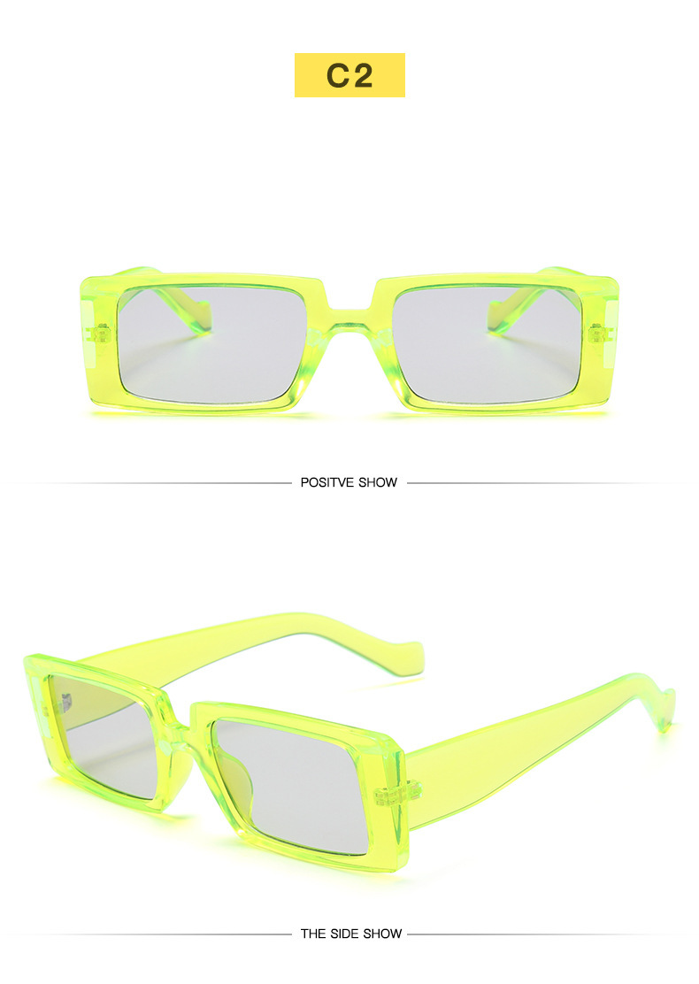 55g Weight UV400 Protection, Resin Lens Material Fashion Style White, Red, Transparent, Champagne, Yellow, Black Color Fashion UV400 Protection Resin Women's Sunglasses 2