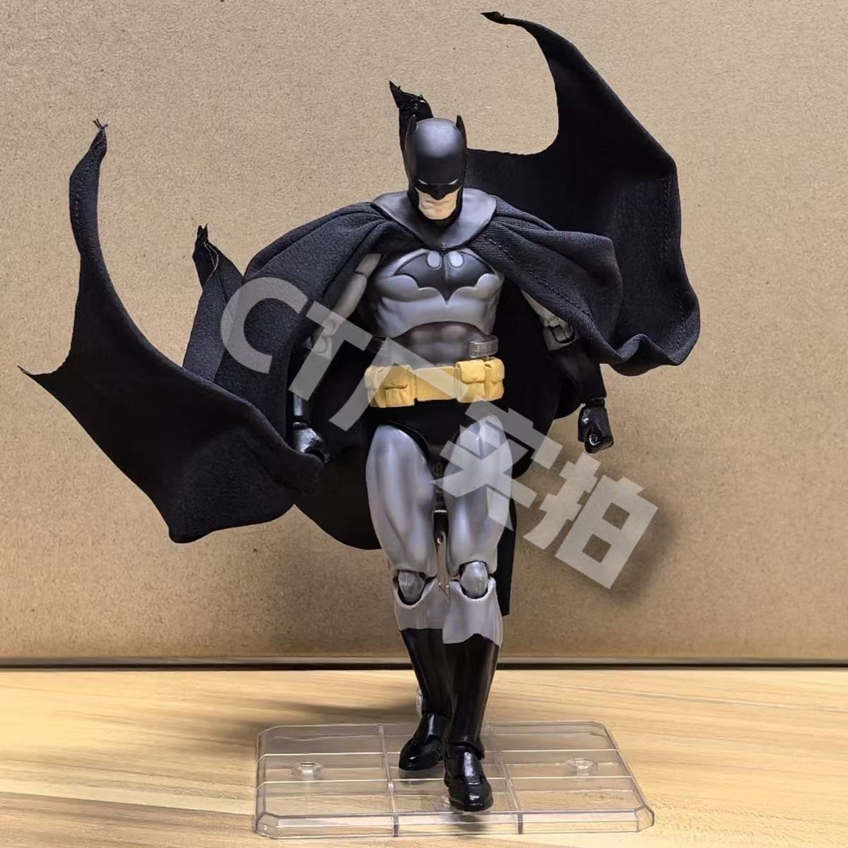 CT MAFEX 126 Batman Hush Black Actionfigur im Comic-Stil, Modell, Desktop-Ornament, Sammlerstück, Spielzeug, Fan-Geschenk zum Geburtstag, Feiertagsgeschenk – Detail 4