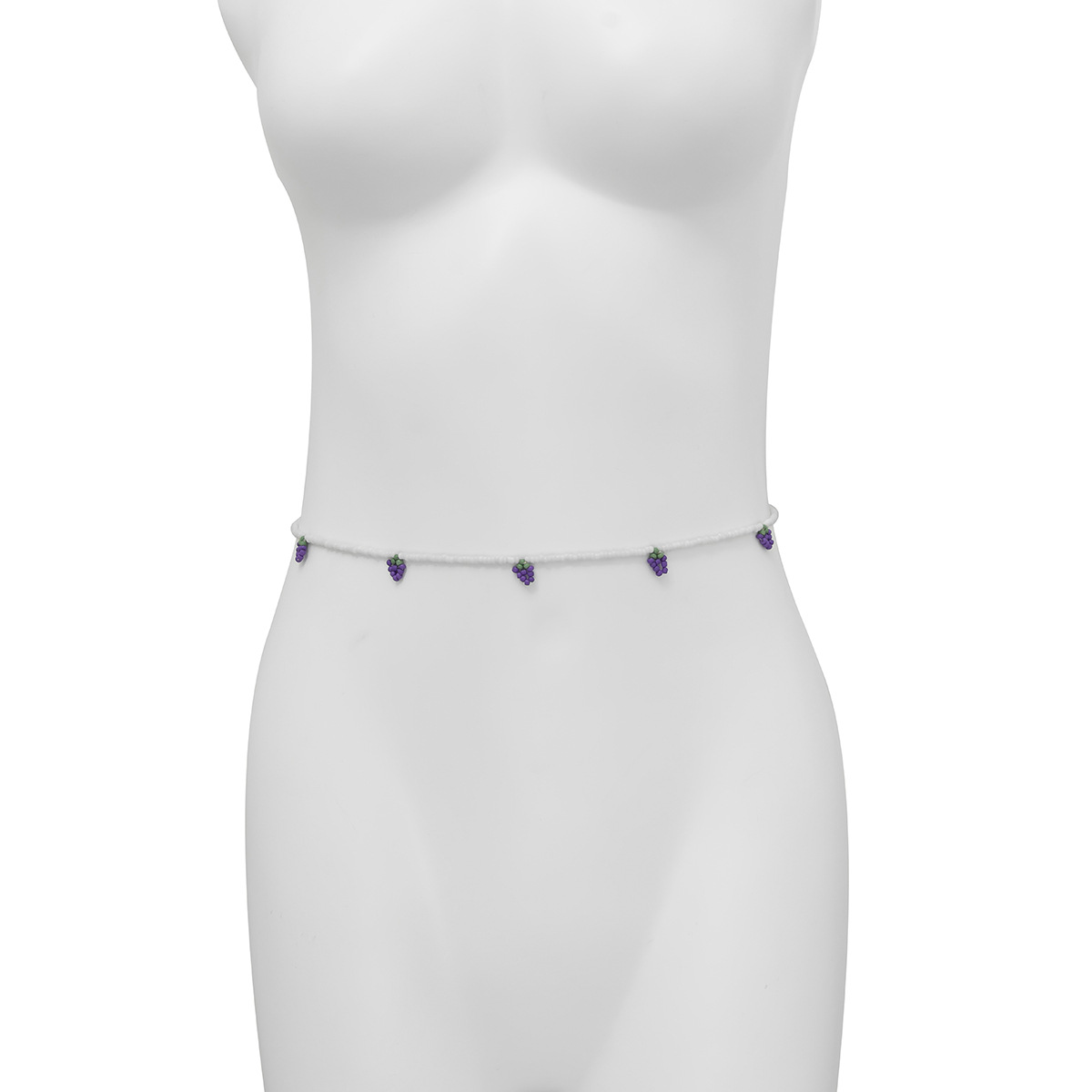 small grape pendant rice bead cute necklace bracelet waist chain wholesale jewelry Nihaojewelrypicture16