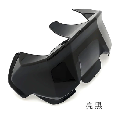 Universal for All Sizes, Dəbilqə (Kaska) aksesuarları - bright-black-2-sets-of-glue-included