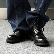 马丁鞋男款秋冬高帮休闲皮鞋英伦风复古户外机车工装短靴14528-J