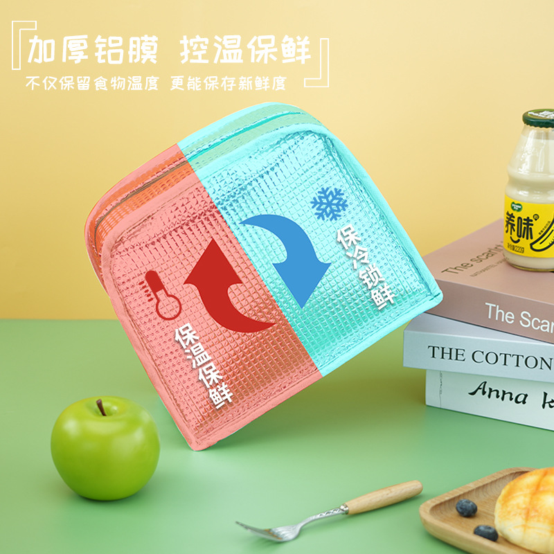 Bolsa de almuerzo de dibujos animados 3D estereoscópicos bolsas de almuerzo portátiles niños estudiantes con bolsas de almuerzo de aislamiento térmico bolsas de almuerzo comercio exterior al por mayor explosión