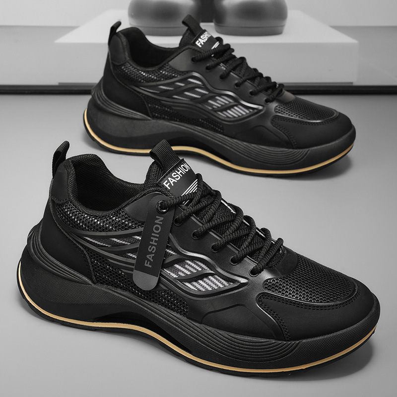 Nuevo verano de 2026 zapatos de hombre zapatos deportivos juveniles de hombre textil de malla transpirable ligera zapatos de corrida casuales