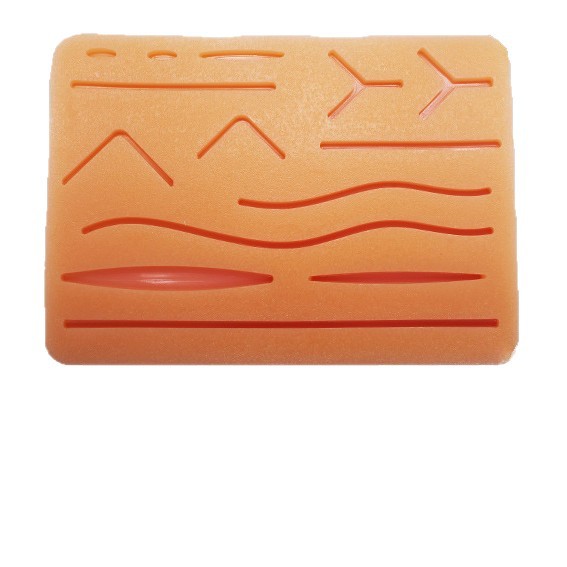 Módulo de sutura quirúrgica de aluminio de silicona modelo de herida simulado conjunto de instrumentos quirúrgicos fuente directa de fábrica image 6