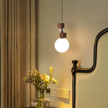 床头小吊灯中古风2025年新款创意个性民宿吧台复古高级感客厅吊灯