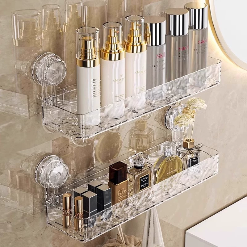 Настенная полка для ванной комнаты, умывальника, балкона, туалета, без сверления