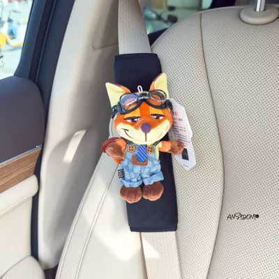 Car Seatbelt Cover Car, Sürətlər qutusu və əl tormozu başlıqları - shoulder-pads-black-velvet-authentic-flying-mirror-overalls-q-cute-classic-nick-single
