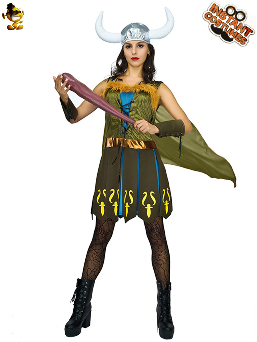 Carnaval Viking adulto hembra pirata Cosplay traje Halloween nórdico hembra pirata fiesta etapa traje