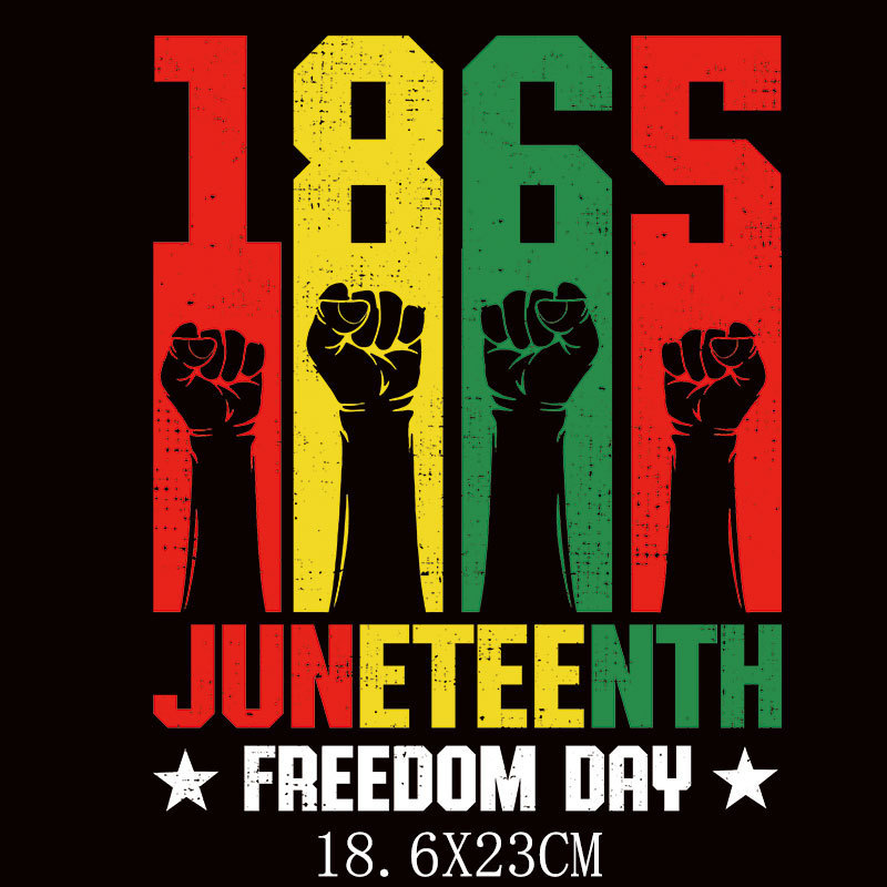 厂家跨境黑人烫画贴热转印字母logo衣服烫标印花图案烫印定制定做