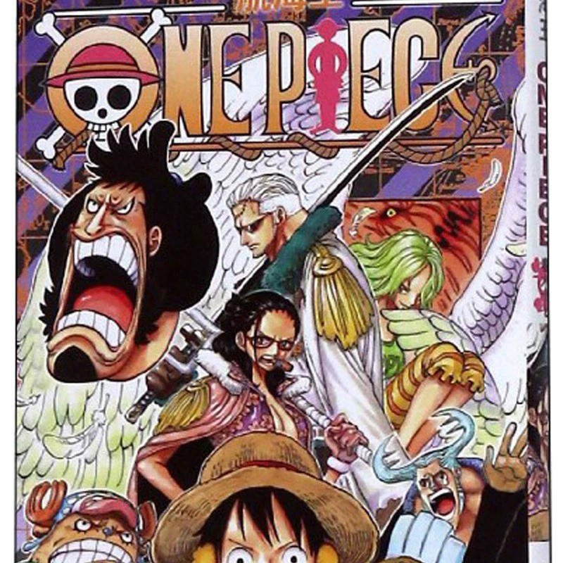 Подлинная манга-серия One Piece 1-108, аниме с горячей кровью, японский комикс, двумерная японская анимация