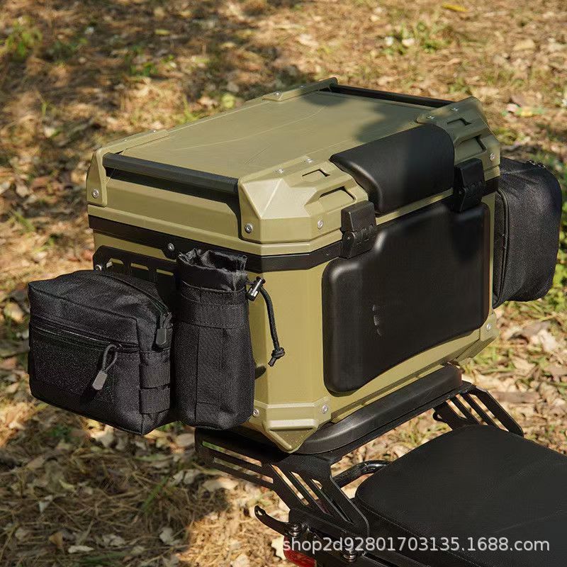 Motorcycle Tail Box Multi-Functional Expansion Artifact Universal Molle Tactical Mounting Board DIY Modification Kit