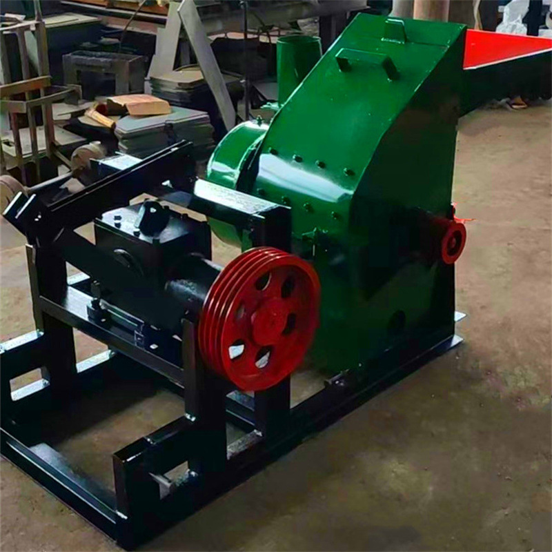 移动式锤片式玉米粉碎机 秸秆饲料打粉机 拖拉机牵引式粉糠机