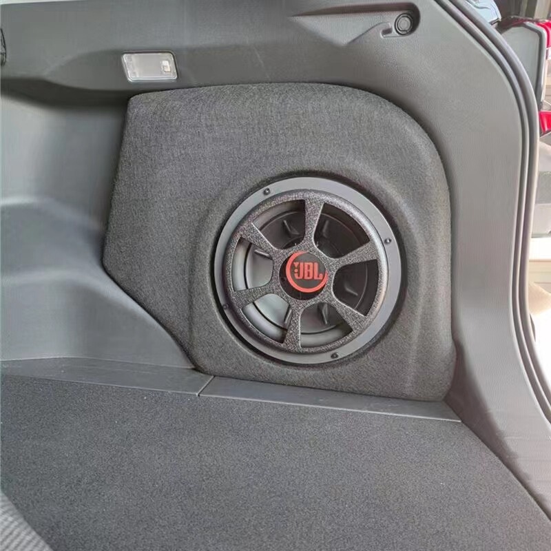 New Feng, Tian Rongfang RAV4 10-inch 10-inch patch subwoofer box FRP material