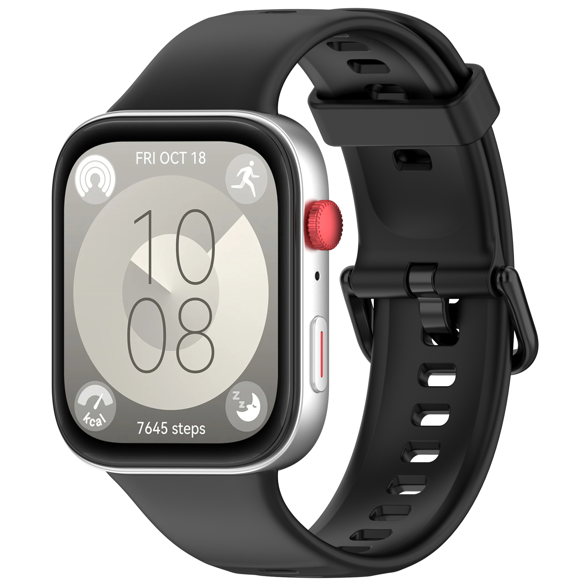 Nuevos productos para el reloj Huawei Fit3, pulsera de silicona de botón de color, pulsera oficial de Huawei Fit3