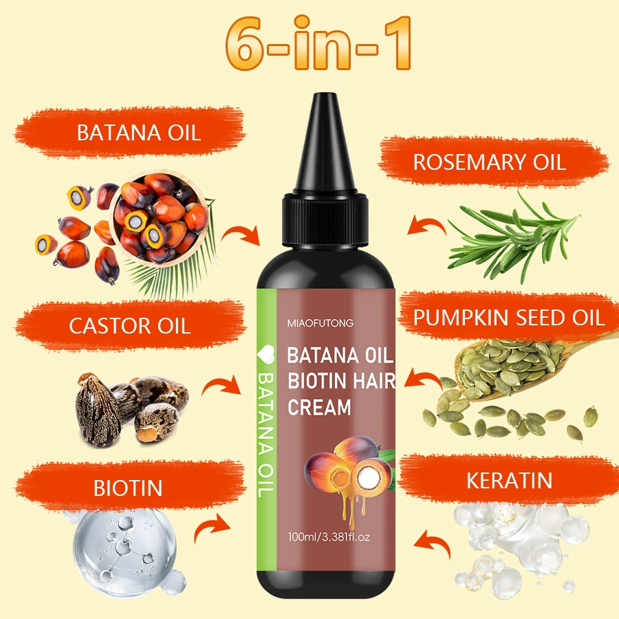 Эксклюзивное трансграничное масло Батана, масло Батана для ухода за волосами, эфирное масло, кондиционер для гладких волос, восстанавливающий сухие и вьющиеся волосы